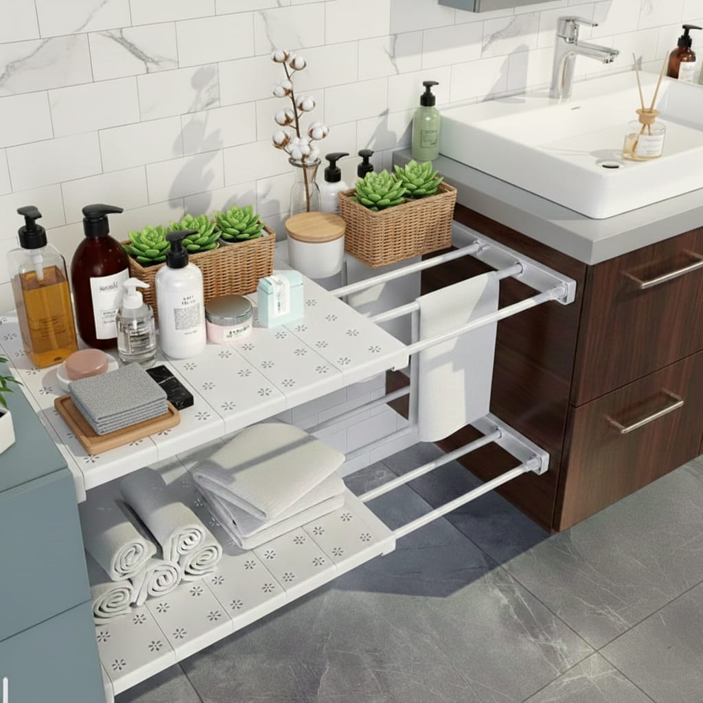 Séparateur Extensible – Organisation Modulable Sans Perçage