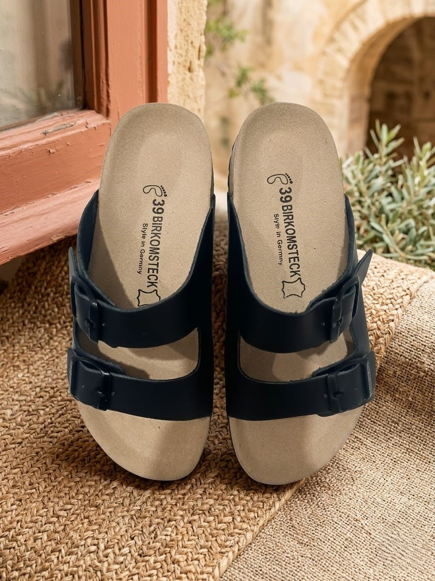Sandales homme double bride