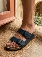 Sandales homme double bride