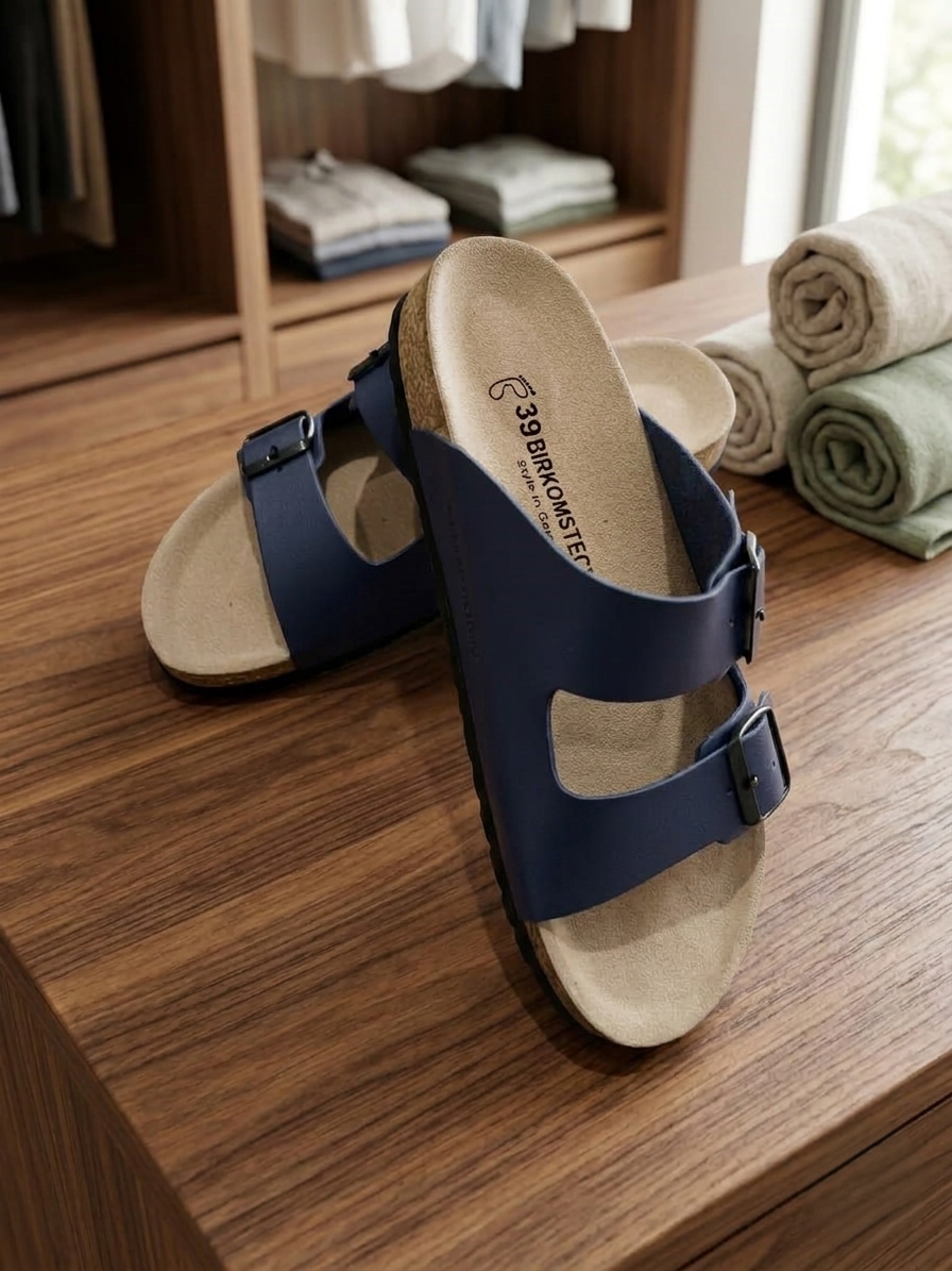 Sandales homme double bride