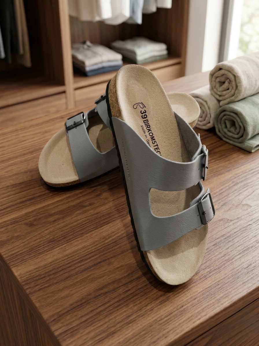 Sandales homme double bride
